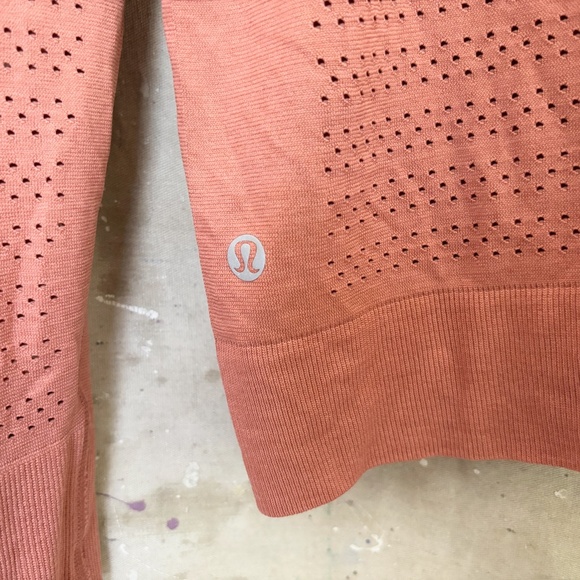 Lululemon Breeze By Long Sleeve Squad, Copper Clay - Picture 4 of 5